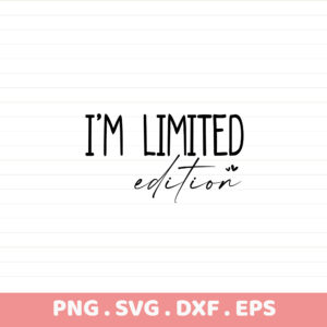 Limited Edition SVG, DXF, EPS Cut Files. Perfect for Cricut, Silhouette, and CNC machines.