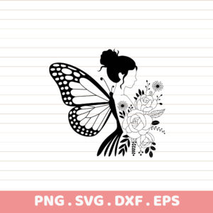 Butterfly SVG Cut File for Cricut, Silhouette, CNC & Laser Cutters. Instant Download.