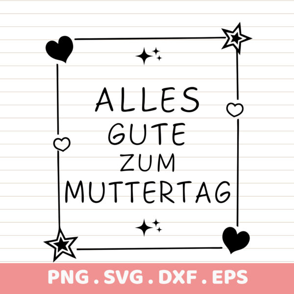 Happy Mother's Day SVG design. Instant download. Perfect for DTF, sublimation, and printable stickers.