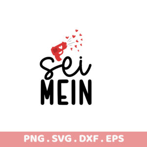 Love Gun Valentine's Day Design. High-quality PNG, SVG, DXF, EPS files for DTF printing, sublimation, and crafting. Instant download.