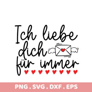 Love Letter Design: Valentine's Day SVG, PNG, DXF, EPS. Perfect for sublimation, DTF printing, and gifts. Instant download.