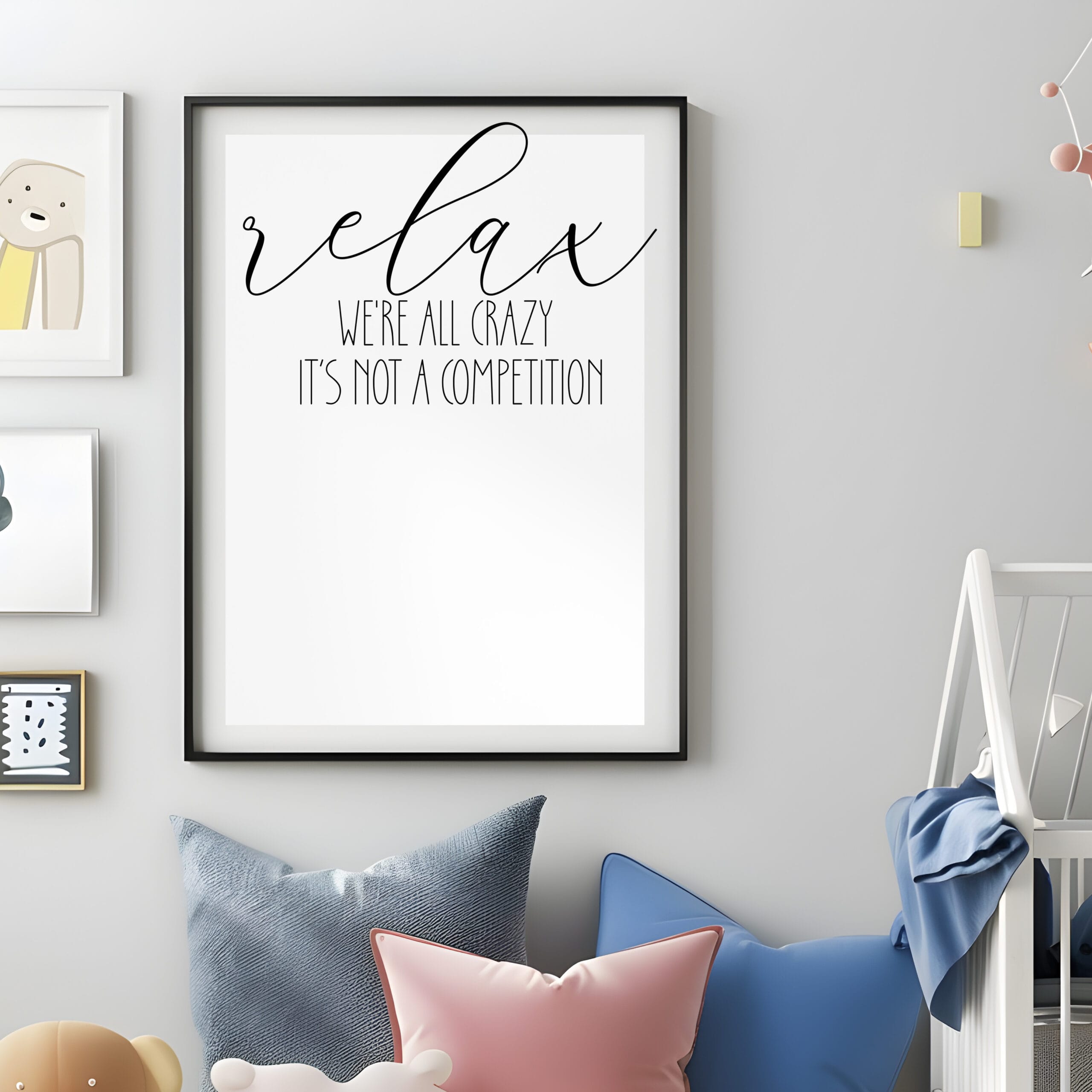 Relax Quote SVG Cut File. Cricut, Silhouette, CNC, Laser Cut & Screen Print Stencil. DIY Gift. Instant Download.