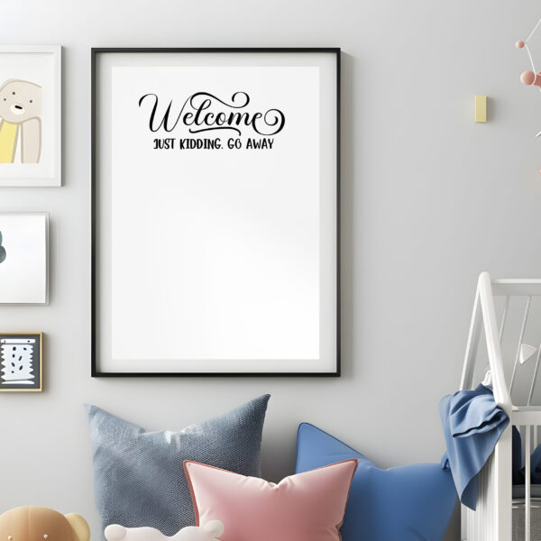 Welcome SVG, Cricut, Silhouette, CNC Cutting Files. Perfect DIY gift project.