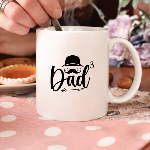 Dad Mug SVG Cut File. Cricut, Silhouette, CNC, Laser.