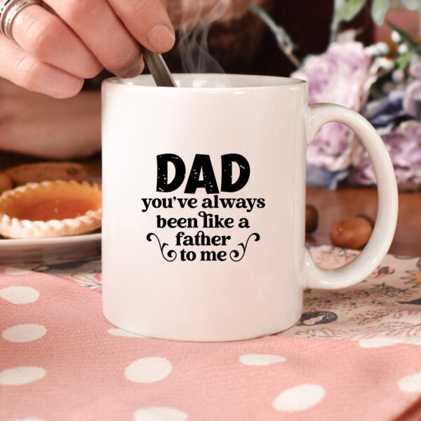 Dad Mug, Father's Day Gift. Inspirational quote. High-quality sublimation & DTF design. Instant download.