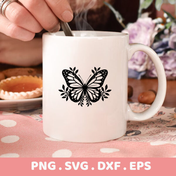 Butterfly SVG Cut File for Cricut, Silhouette, CNC & Laser Cutters. Instant Download.