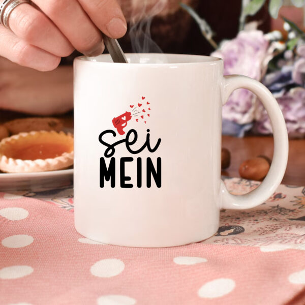Love Gun Valentine's Mug Design. Premium DTF & Sublimation PNG. Instant Download. Perfect gift.