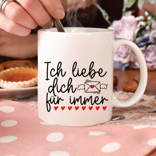 Love Letter Mug Design. Perfect Valentine's Day gift. High-quality sublimation & DTF PNG design. Instant download.