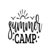 Summer Camp SVG for Cricut & Silhouette Cutting.