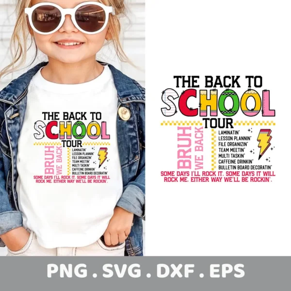 Back To School Cricut" design for a teacher appreciation gift cut file.