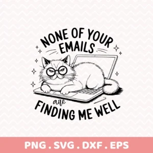 Grumpy cat SVG design for cutting and screen printing.