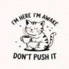 Grumpy cat SVG Cricut file for t-shirt screen printing.