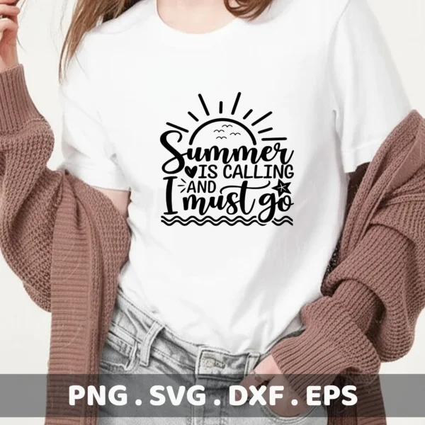 Summer SVG, DXF, & Stencil Designs for Cricut, Silhouette, & Laser Cutters.