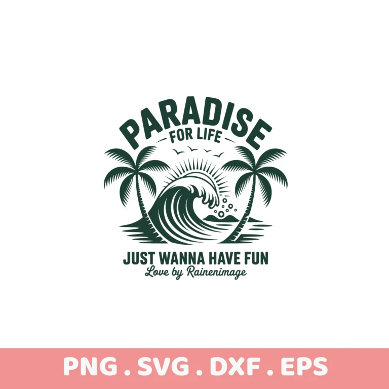 Beach Wave SVG Bundle: Cricut, Silhouette, Laser Cutter & Screen Print Stencils.
