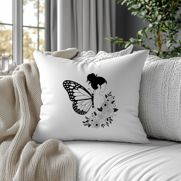 Butterfly SVG Cut File. Geometric floral design for Cricut, Silhouette, CNC & laser cutting. Perfect DIY gift.