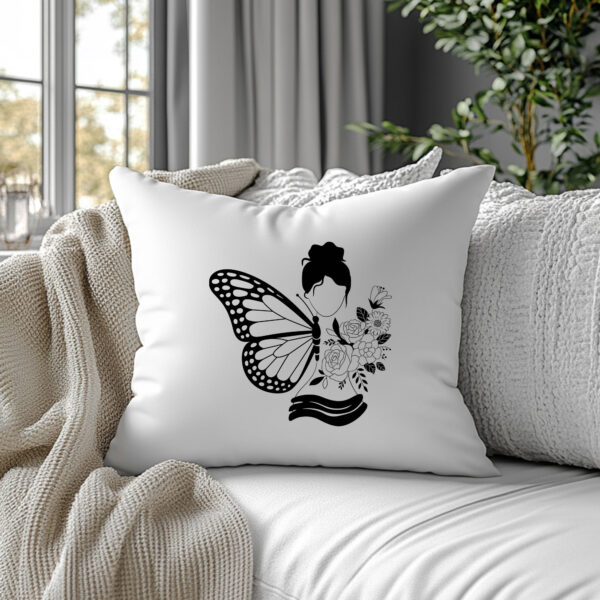 Laser Cut Butterfly SVG. Geometric floral design for Cricut, Silhouette, CNC & laser cutting. Perfect DIY gift.