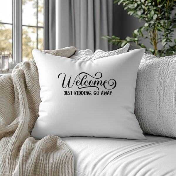 Welcome Pillow Design. SVG, DXF, Cricut, Silhouette, CNC Cutting Files. Perfect DIY Gift.